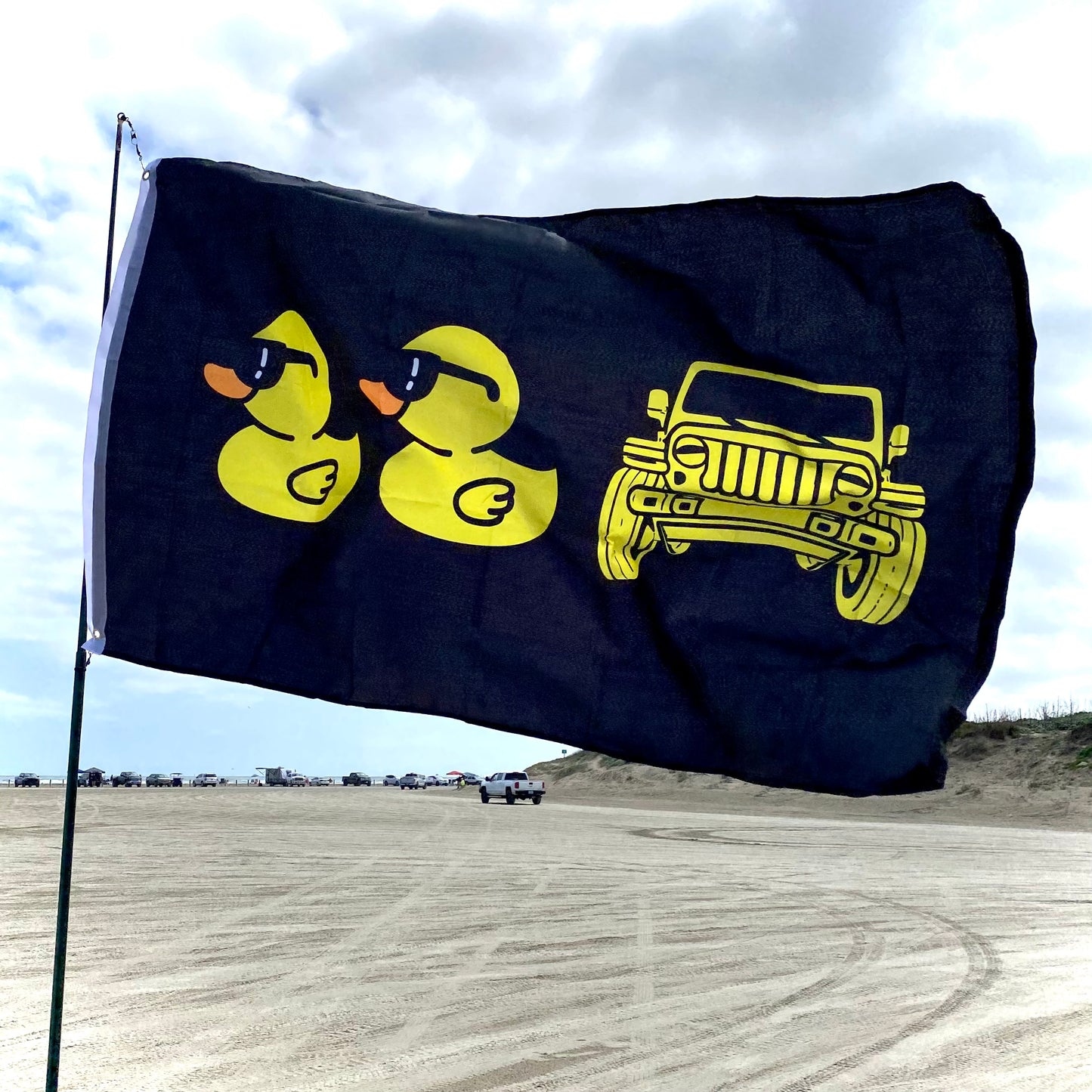 3x5 Flag - Duck Duck Jeep