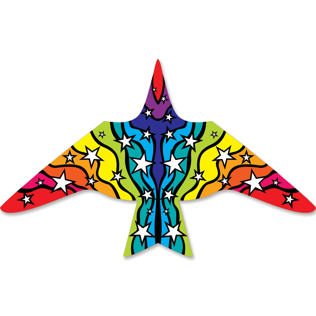 Thunderbird Kite - 11.5' Rainbow Stars