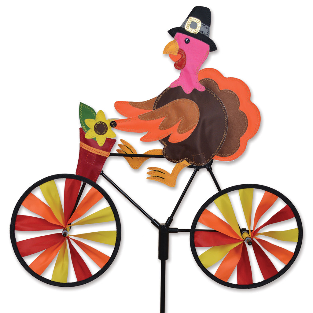 20" Bike Spinner - Fall Turkey