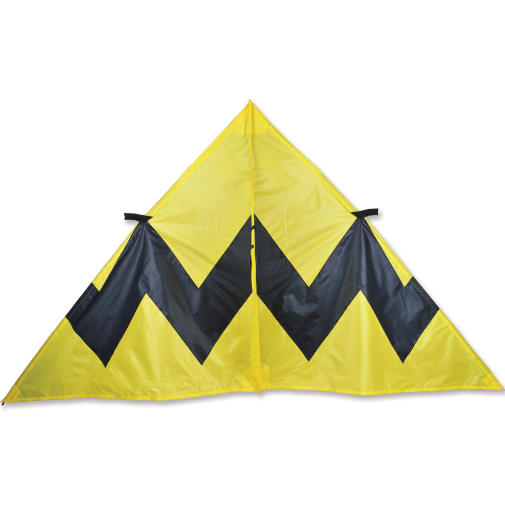 9' Delta Kite - Yellow Chevron