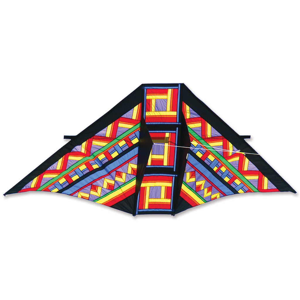 Strata Delta Kite - Tortuga Rainbow