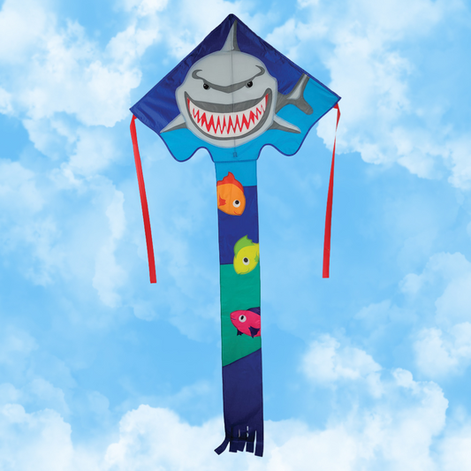 Large Easy Flyer Kite - Crusher Shark