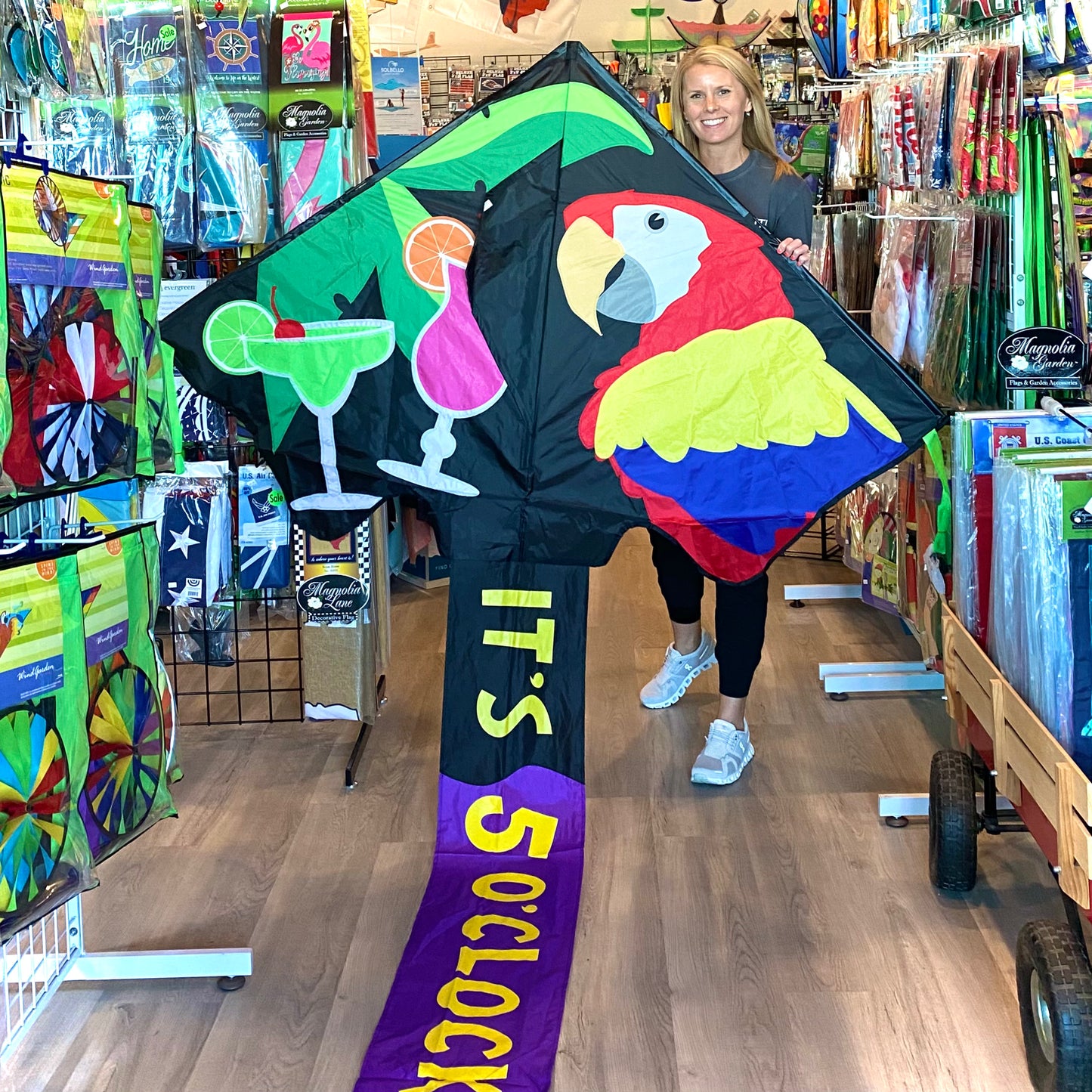 Jumbo Easy Flyer Kite - 5 O'Clock Somewhere