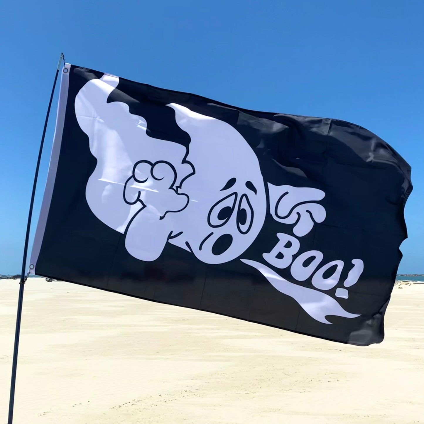 3x5 Flag - Halloween Ghost Boo