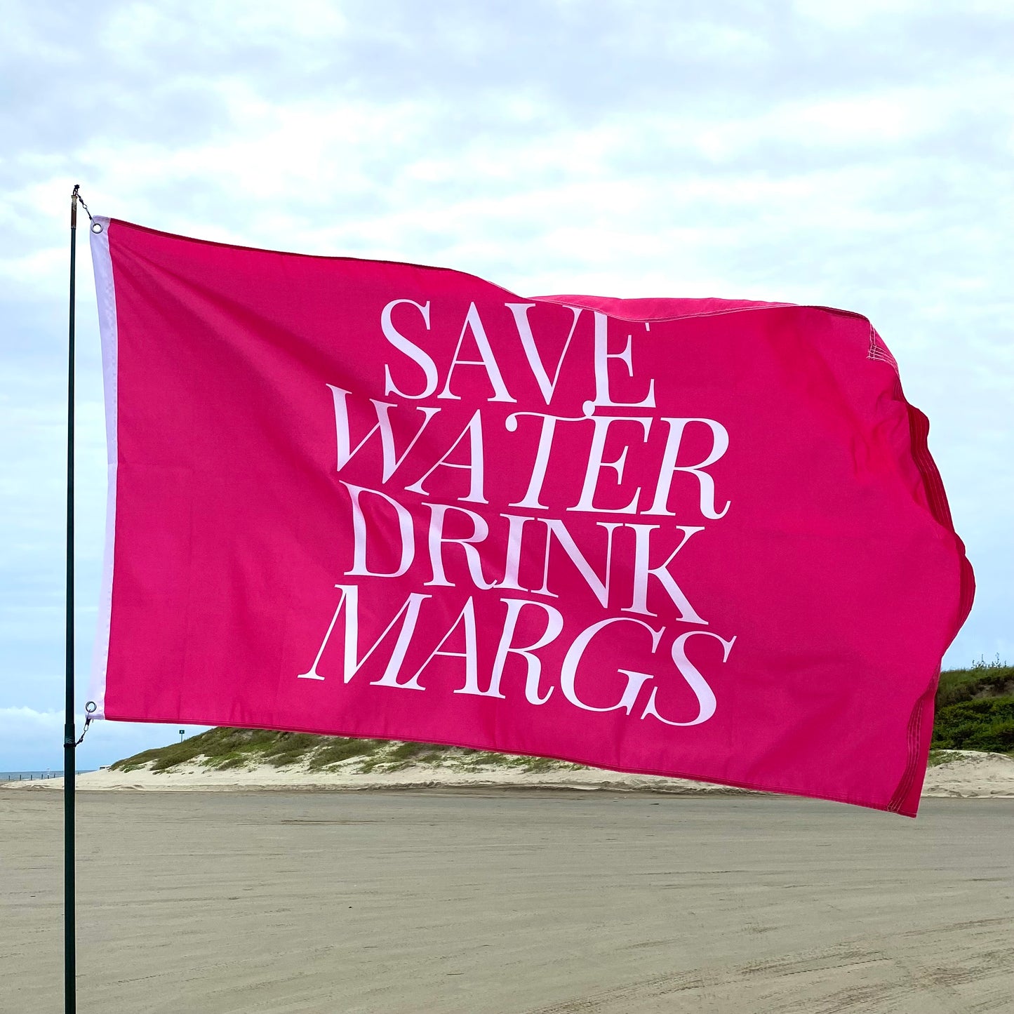 3x5 Flag - Save Water Drink Margs