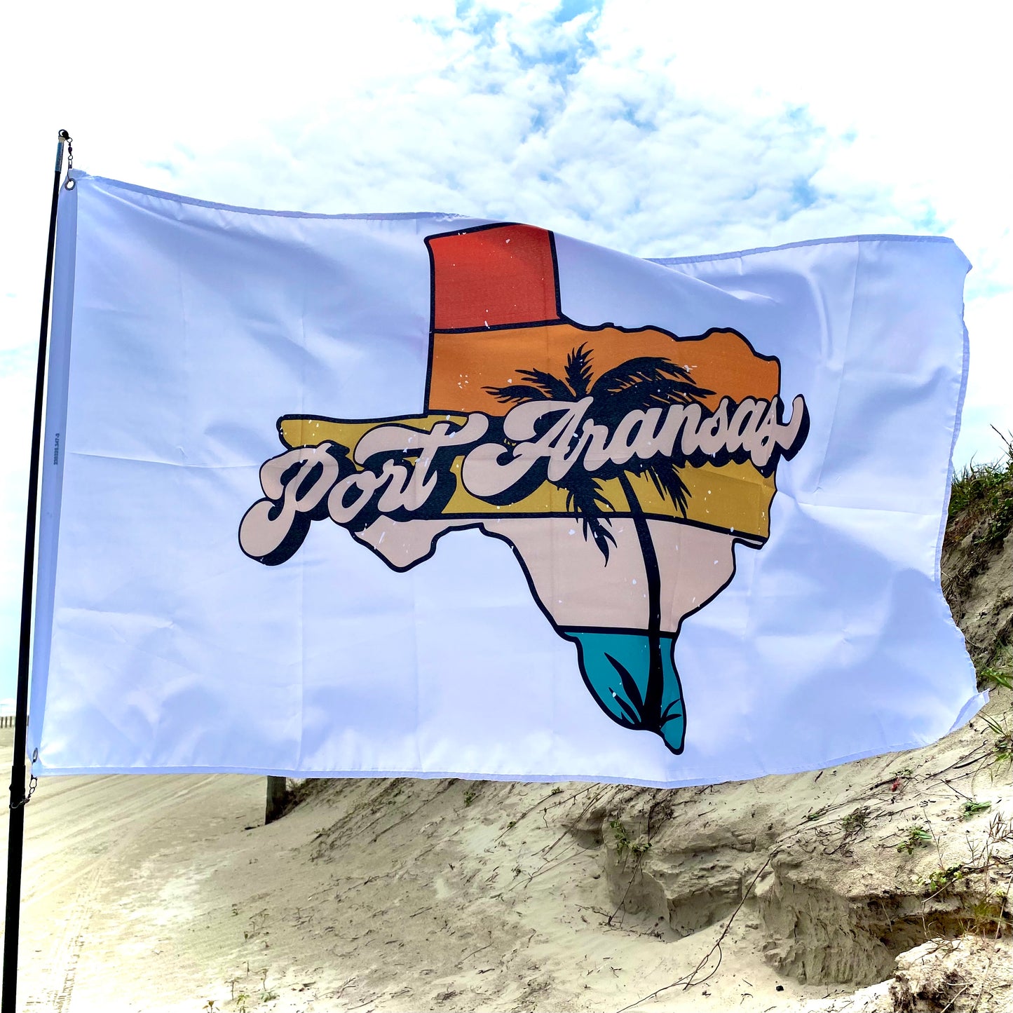 3x5 Flag - Port Aransas (Sunset)