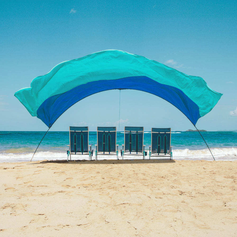 Classic Shibumi Shade® with Quiet™ Canopy + Wind Assist Bundle