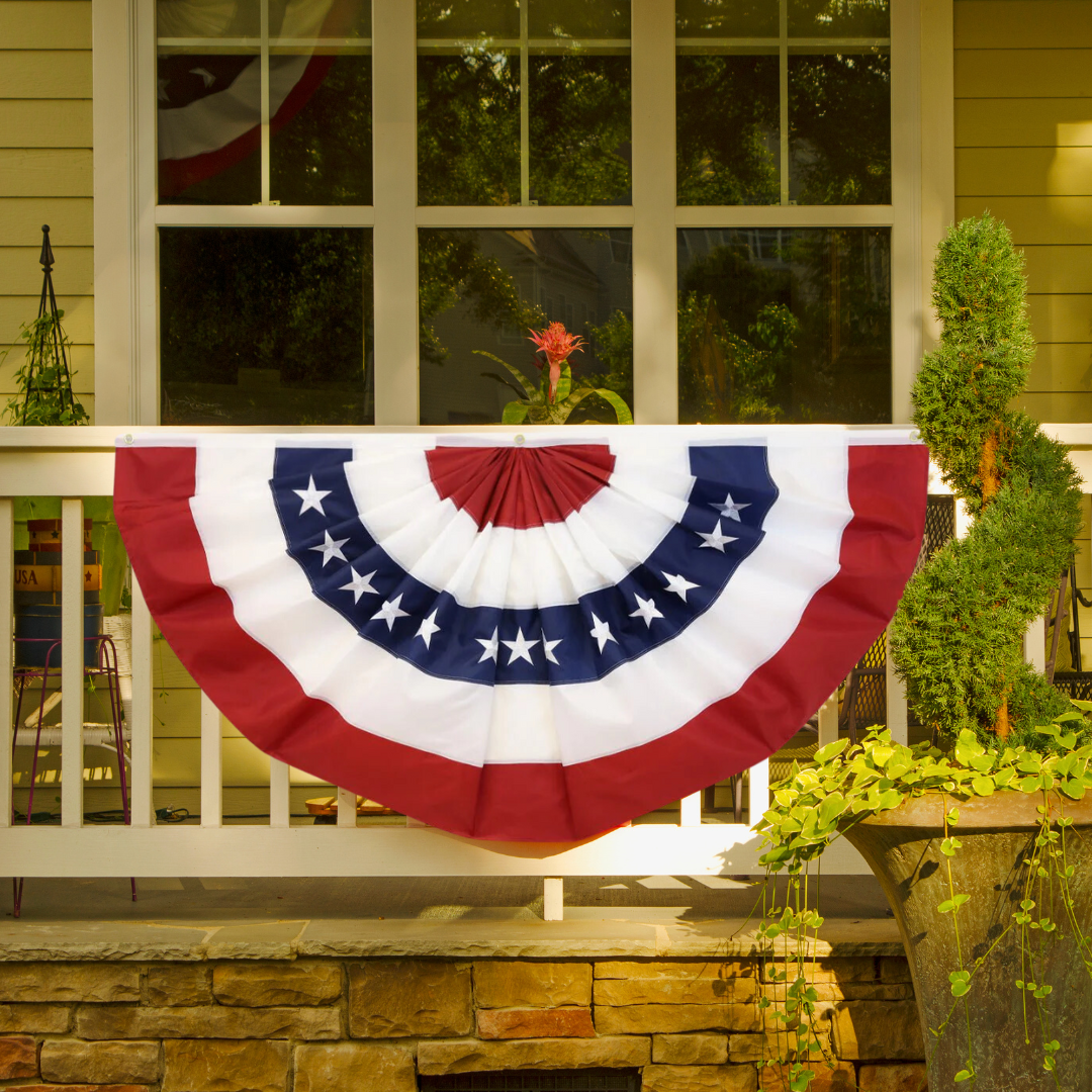 Applique Bunting 4x2ft - Patriotic