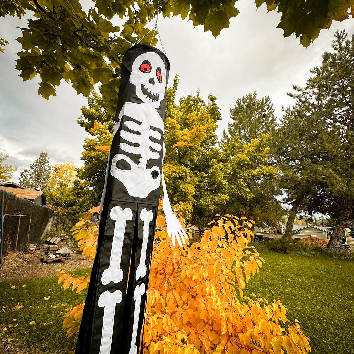 Halloween Windsock - Lil' Bones Skeleton