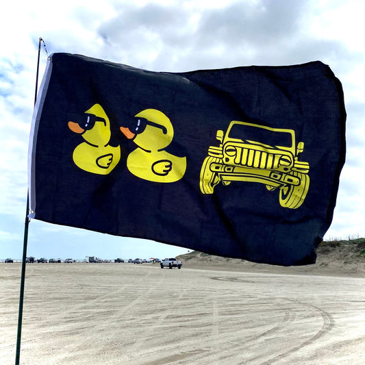 2x3 Flag - Duck Duck Jeep