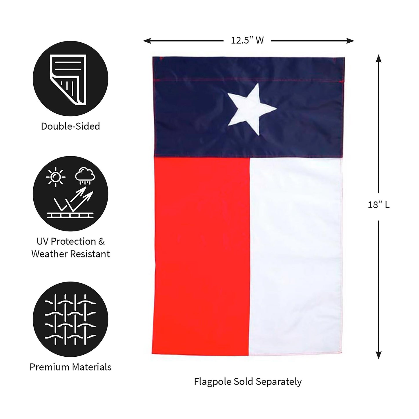 Garden Flag - Texas Flag