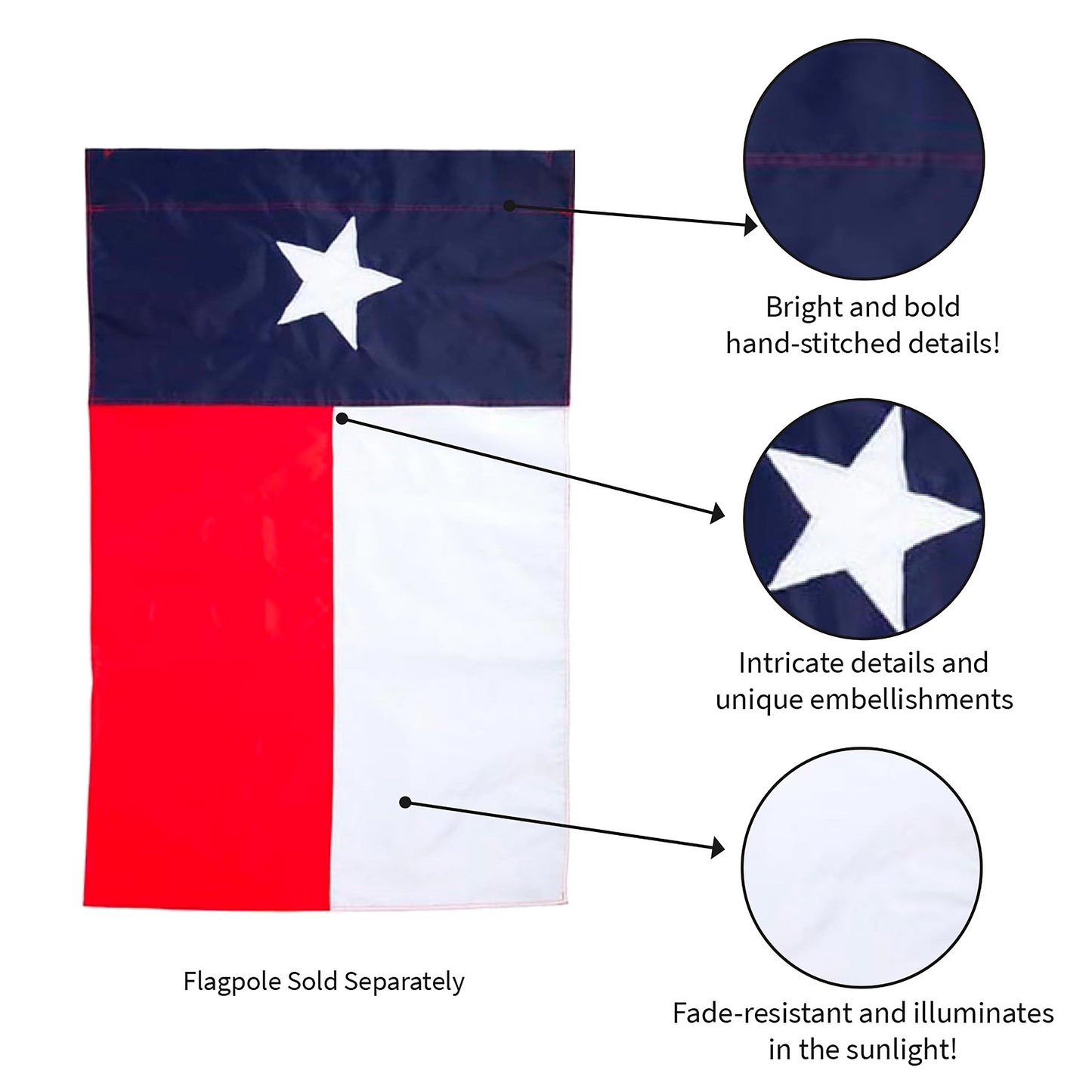 Garden Flag - Texas Flag