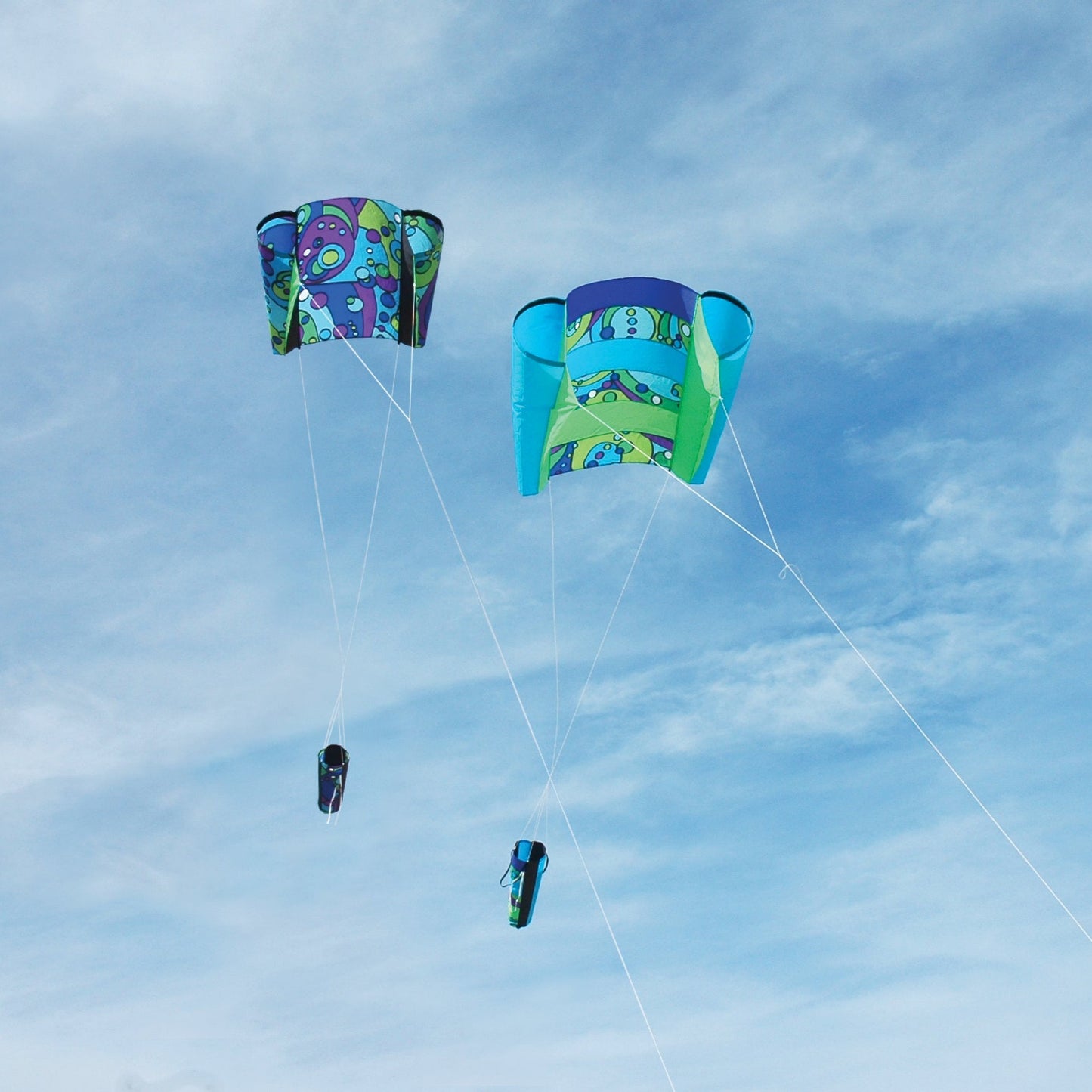 Power Sled 14 Kite - Wavy Gradient