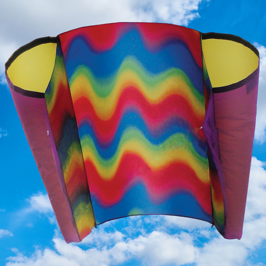 Power Sled 14 Kite - Wavy Gradient