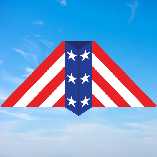 16 ft. Tunnel Delta Kite - Patriotic