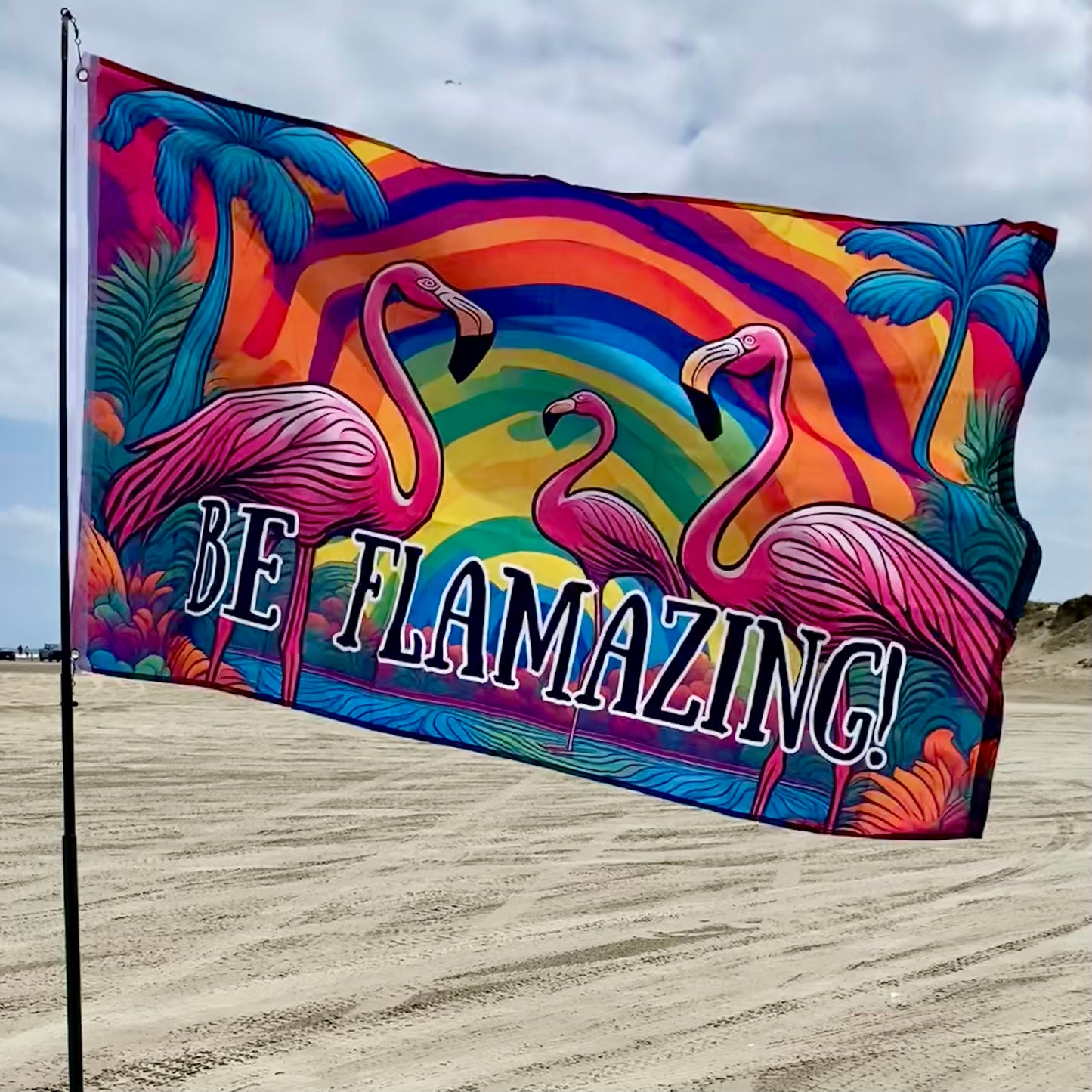 3x5 Flag - Be Flamazing!