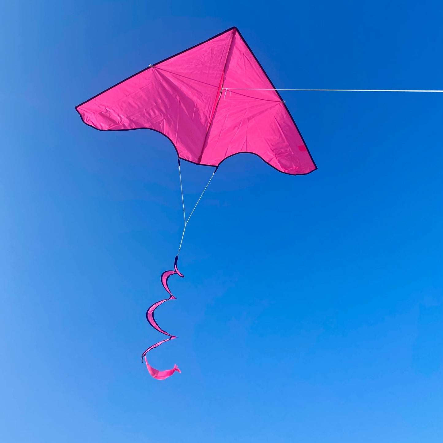 Pink Delta Kite