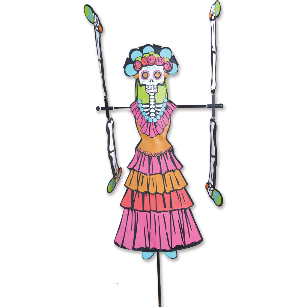 20in Whirligig - Day of the Dead Woman