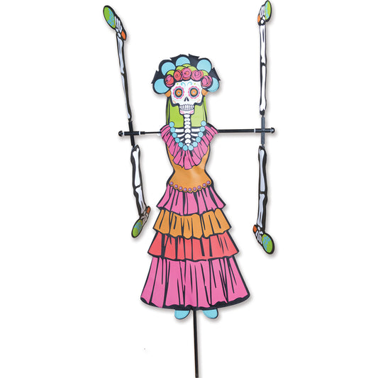 20in Whirligig - Day of the Dead Woman