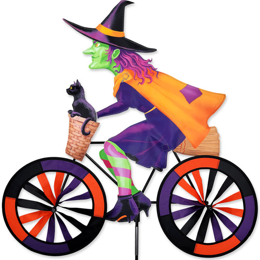 Halloween 30in Bike Spinner - Witch
