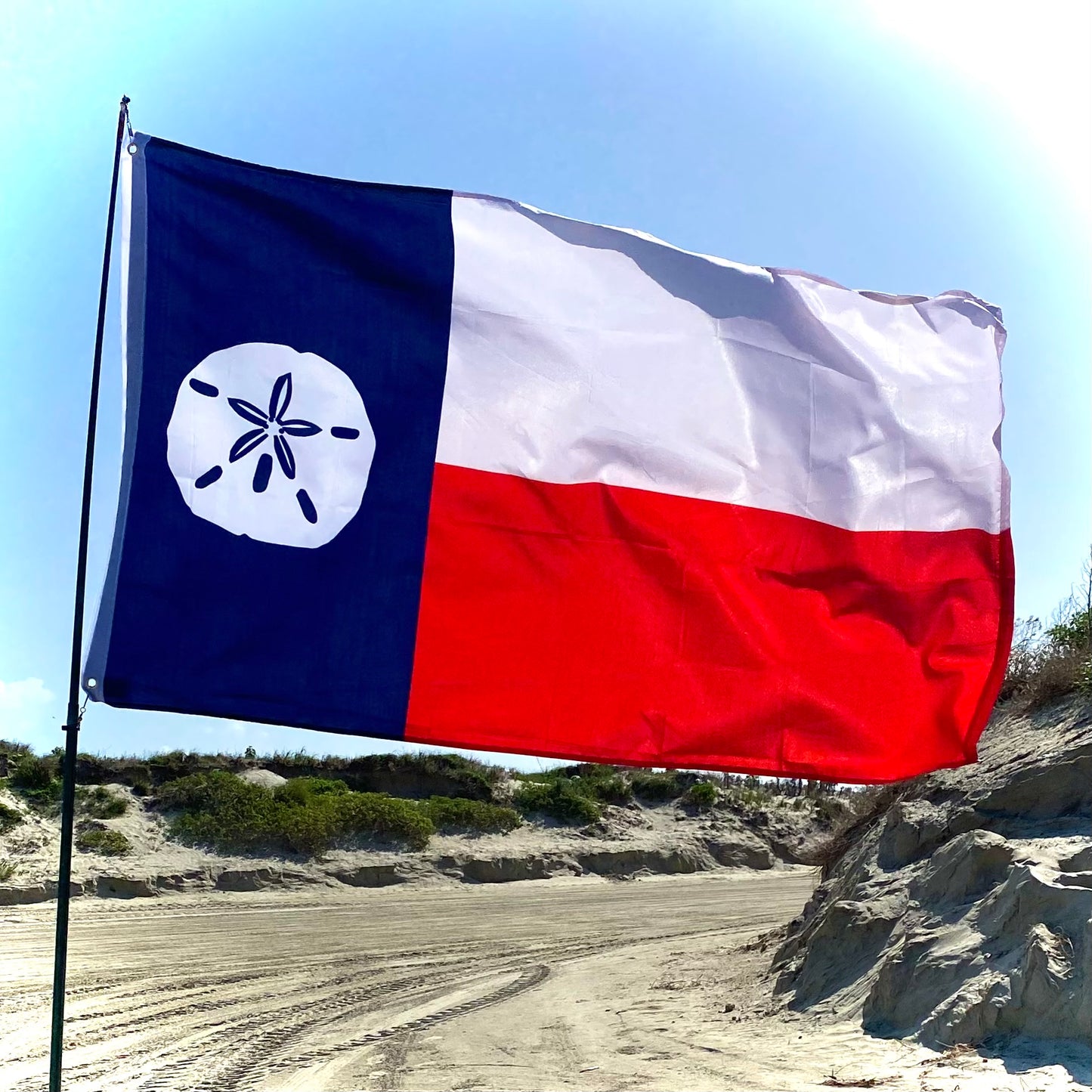 3x5 Flag - Sand Dollar Texas Flag