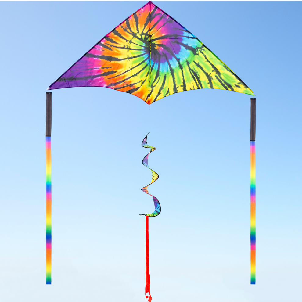 2M Delta Kite - Rainbow Rider – Fly It Port A