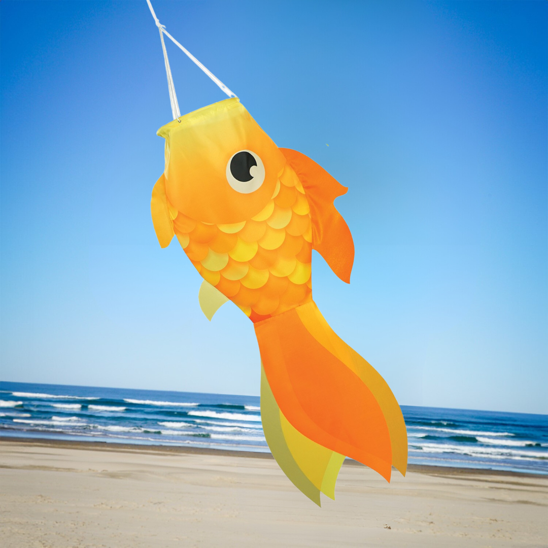 30" Damsel Windsock - Yellow