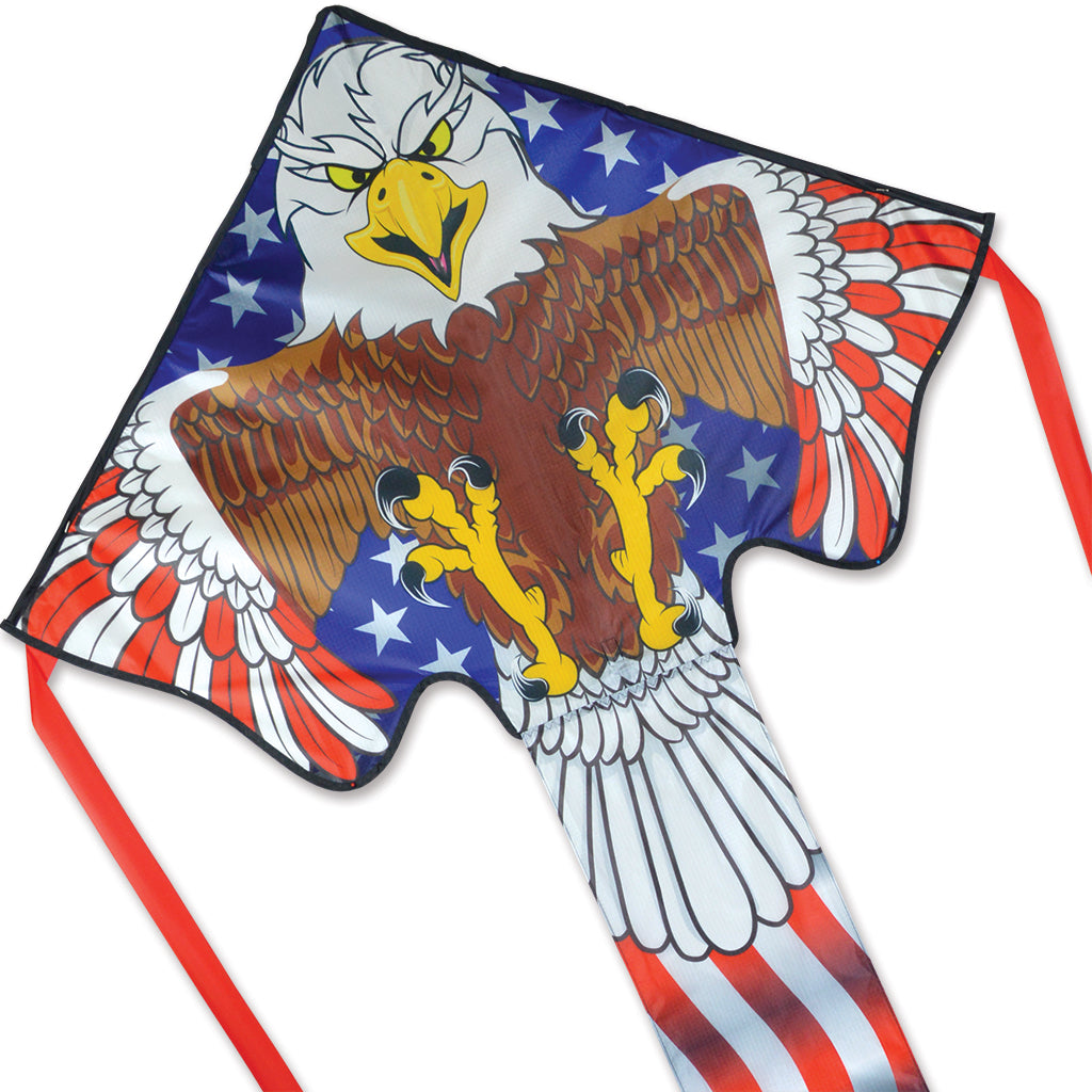 Large Easy Flyer Kite - Patriotic Eagle