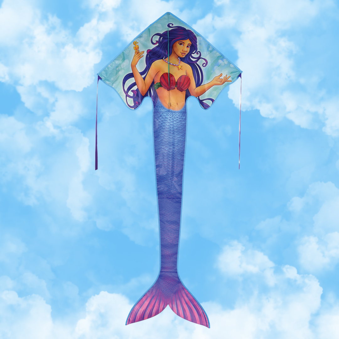 Large Easy Flyer Kite - Marina Mermaid