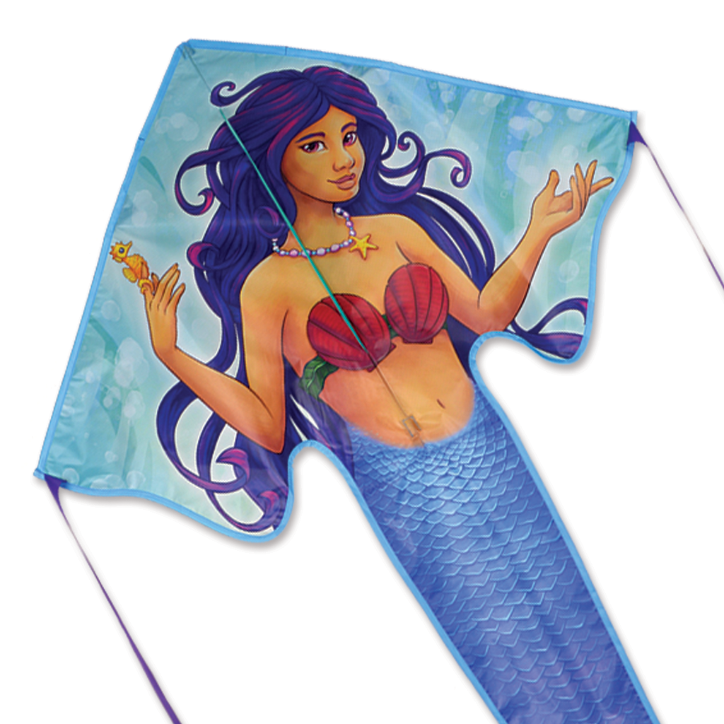 Large Easy Flyer Kite - Marina Mermaid