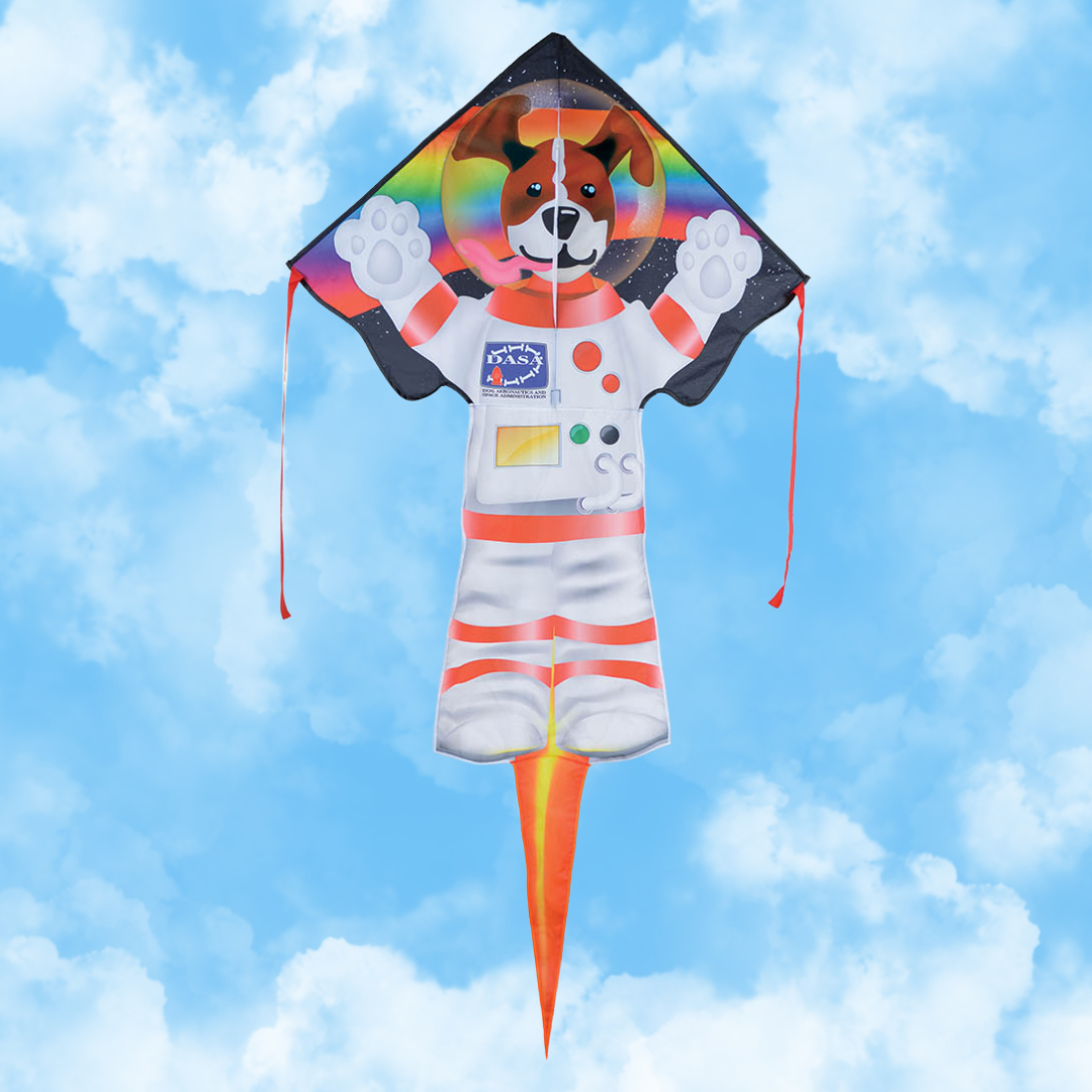 Large Easy Flyer Kite - Dog Side of The Moon