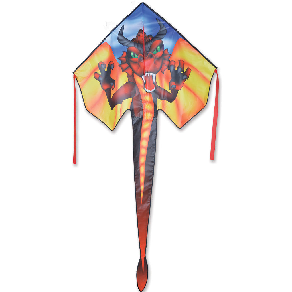 Large Easy Flyer Kite - Red Dragon