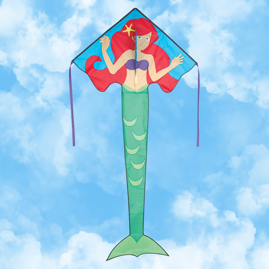 Large Easy Flyer Kite - Arianna Mermaid