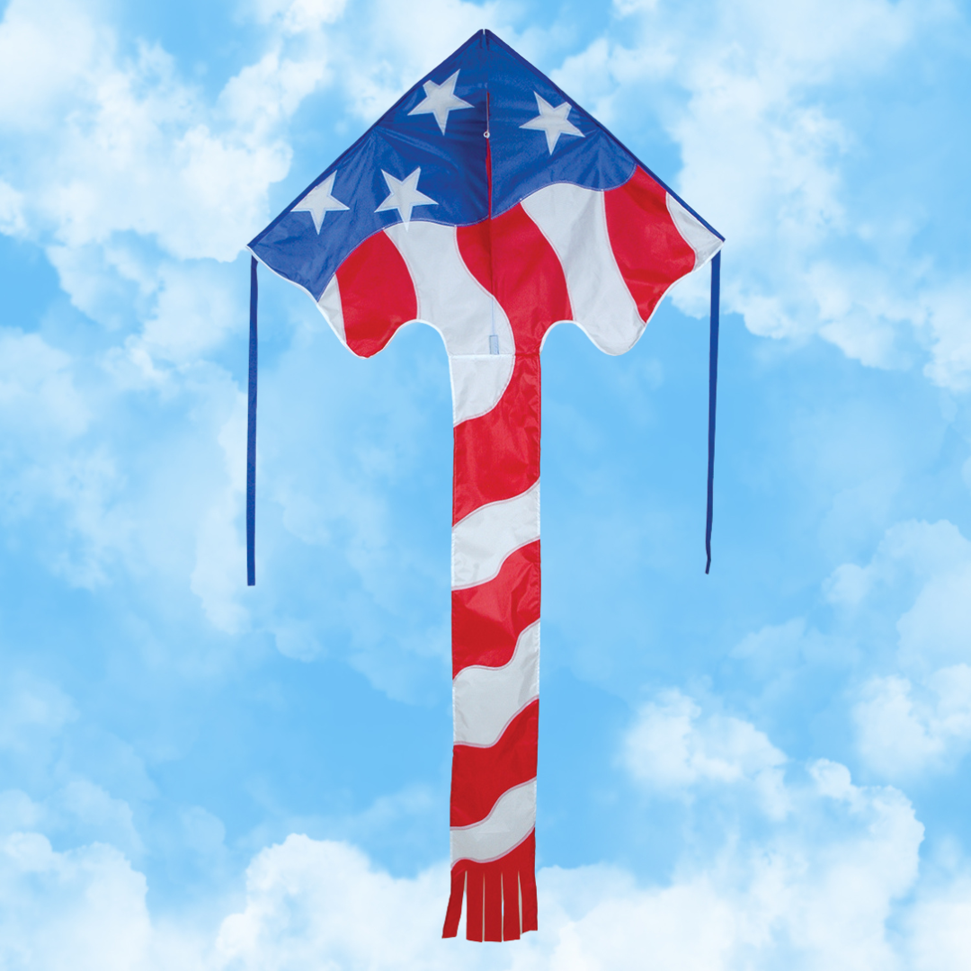 Large Easy Flyer Kite - Patriotic