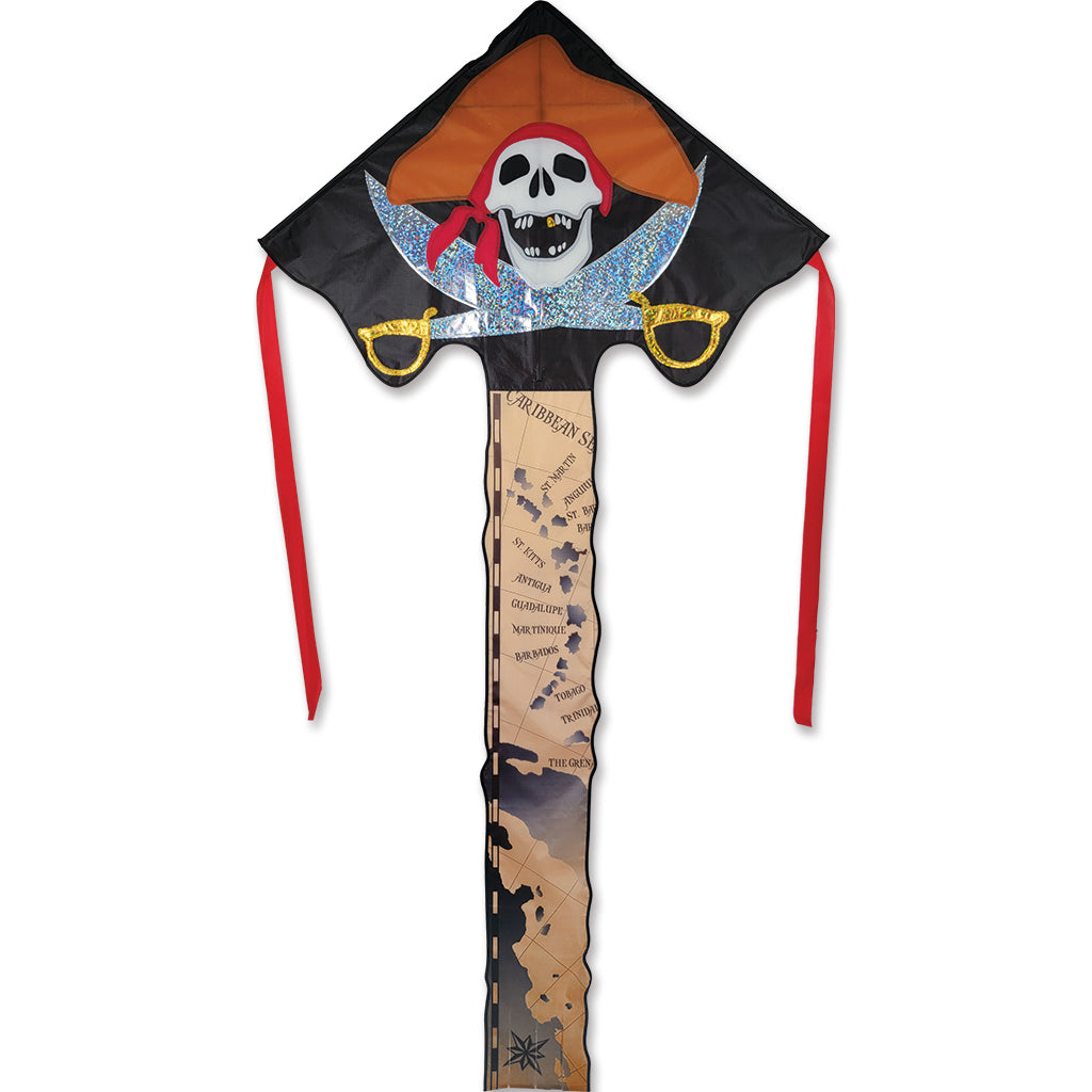 Large Easy Flyer Kite - Caribbean Pirate