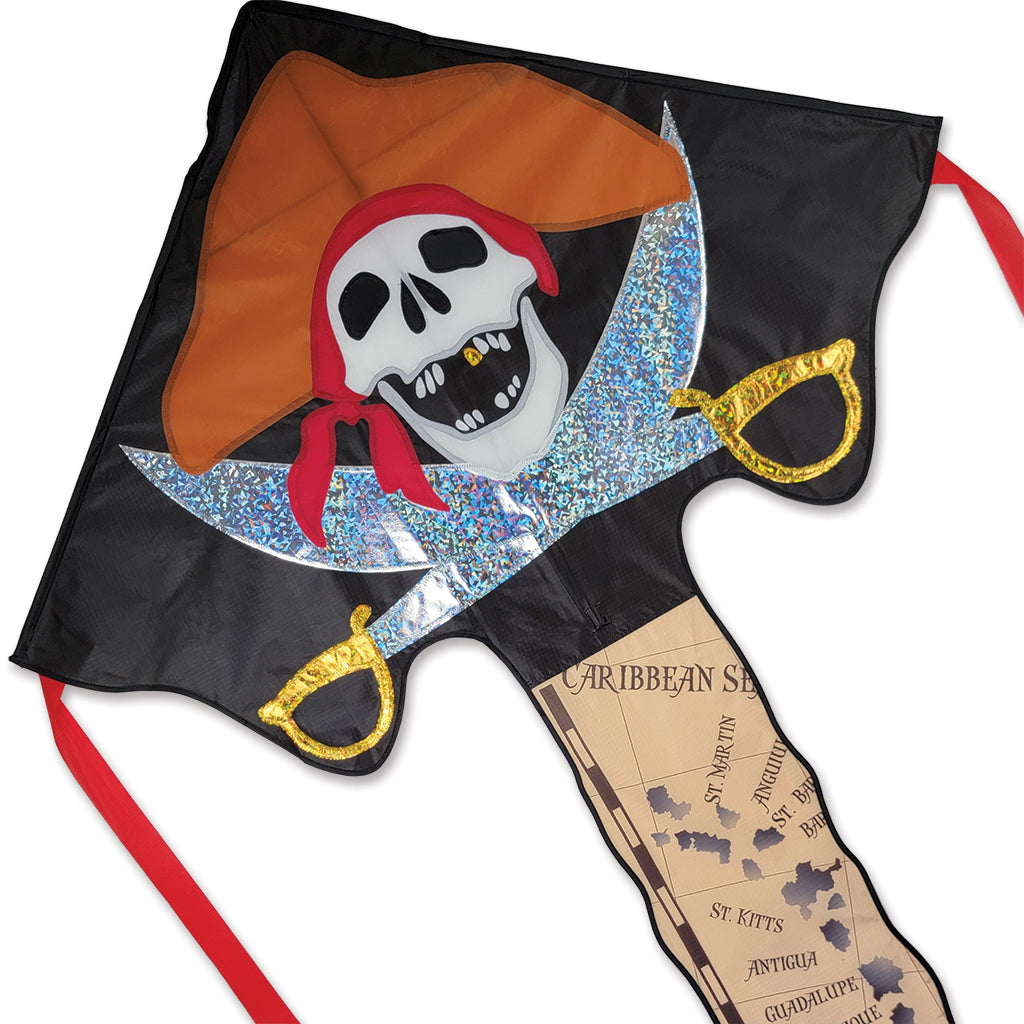 Large Easy Flyer Kite - Caribbean Pirate