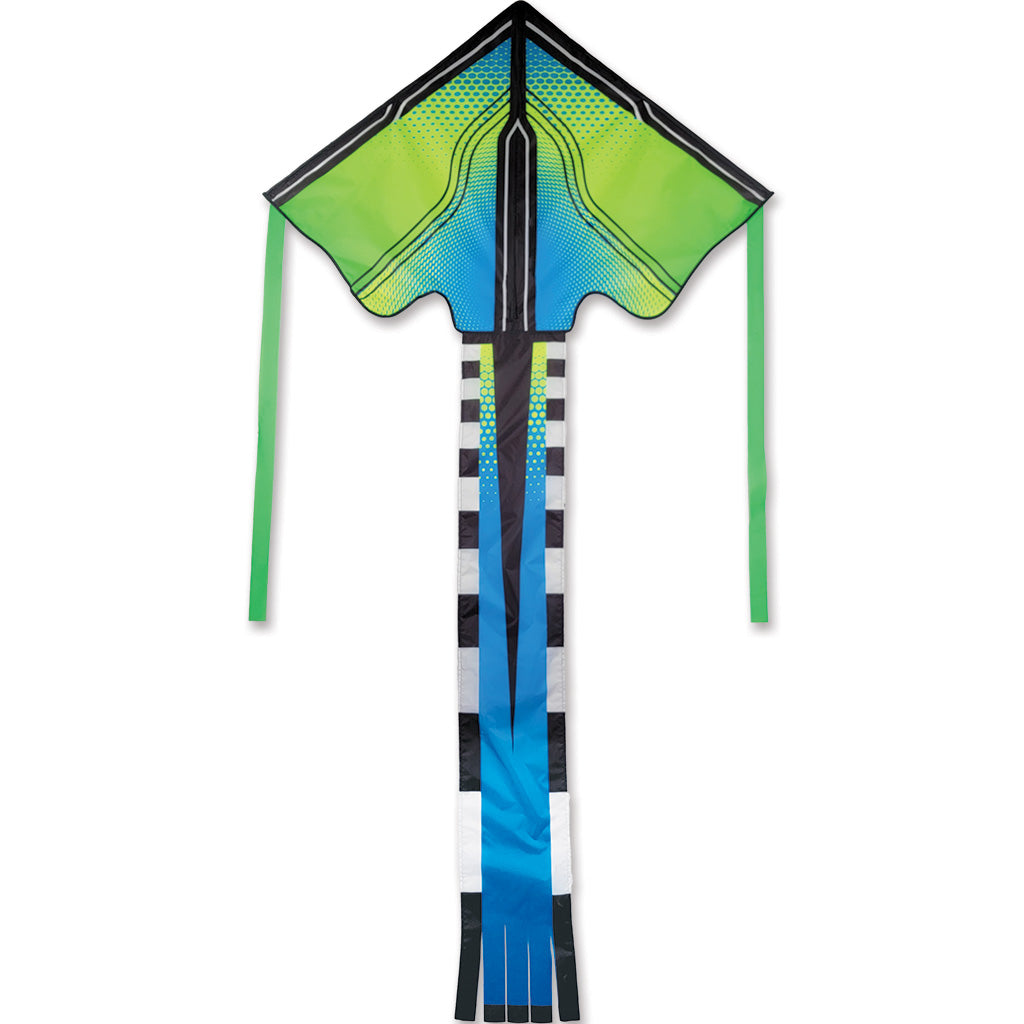 Large Easy Flyer Kite - Neon Tech Lime