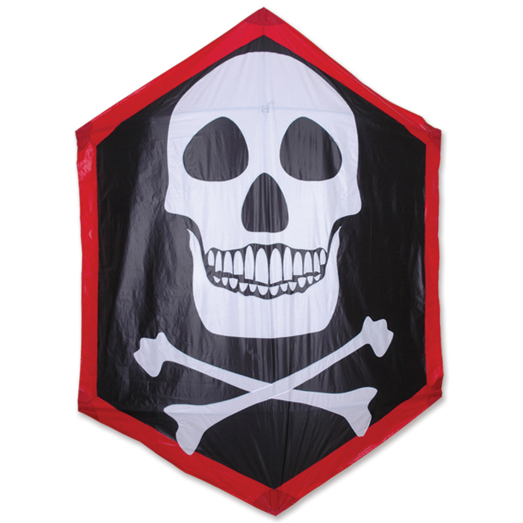 Rokkaku Kite - 78" Skull & Bones