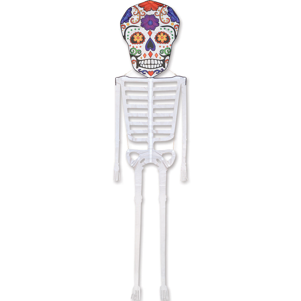 Skeleton Kite - 21ft Dia De Los Muertos