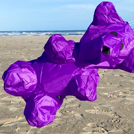 Windsock Bear - Purple