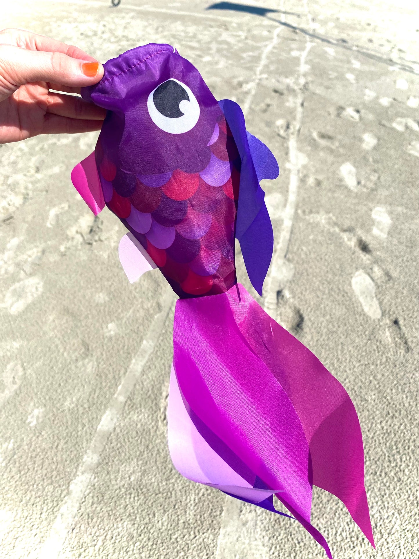 15" Damsel Windsock - Lavender