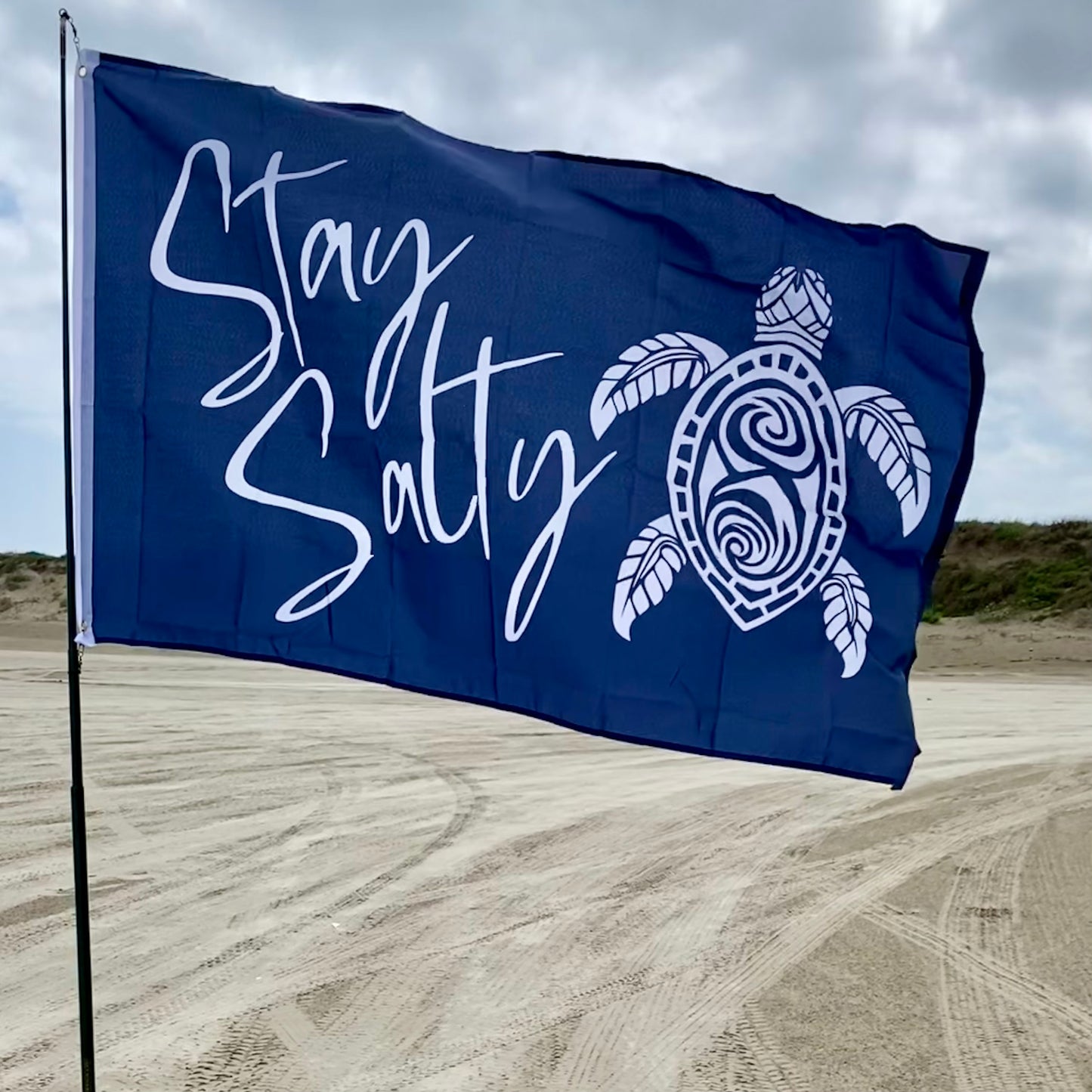 3x5 Flag - Stay Salty (Turtle)