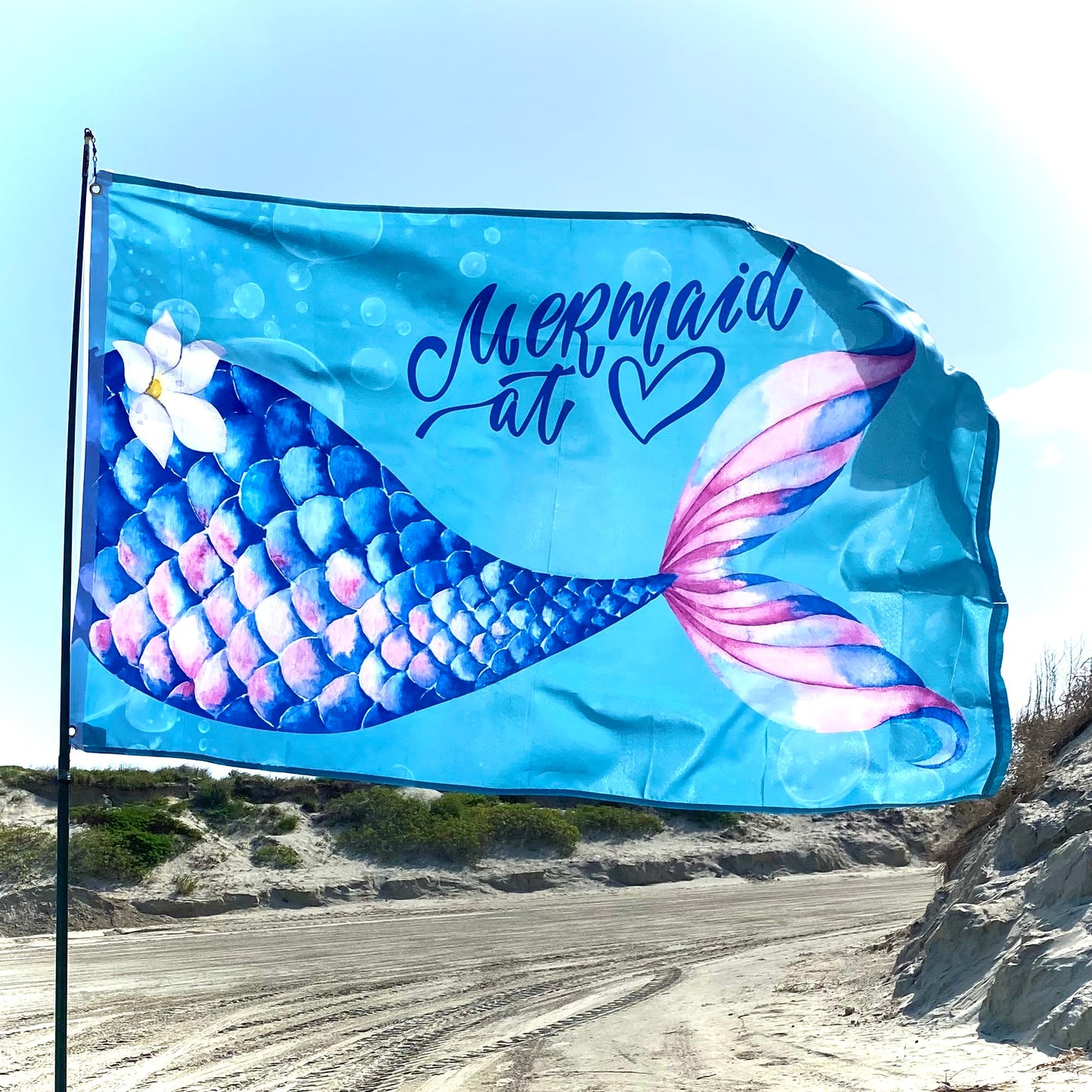 3x5 Flag - Mermaid at Heart 2