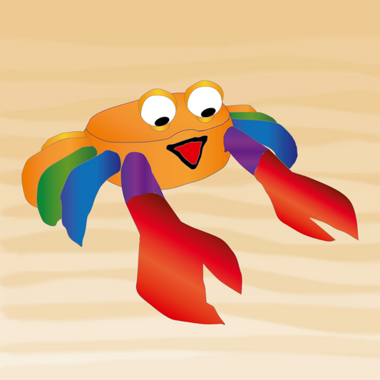 Billy the Crab - Gold/Rainbow