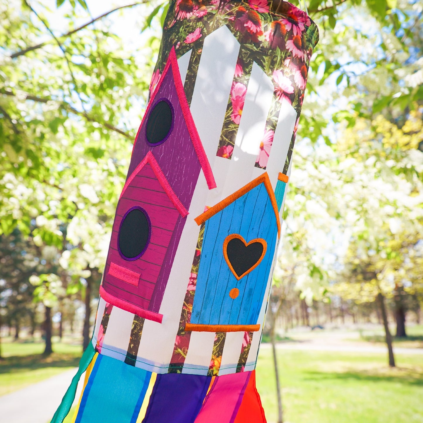 Birdhouse Windsock