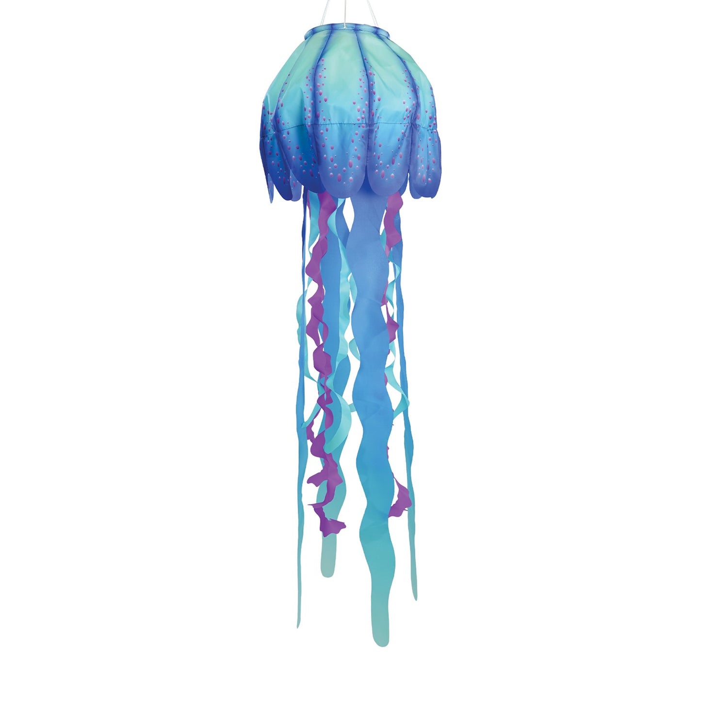 Jellyfish 3D Windsock - Blue