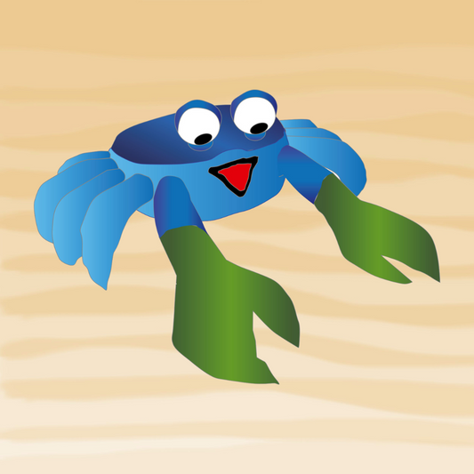 Billy the Crab - Blue/Green