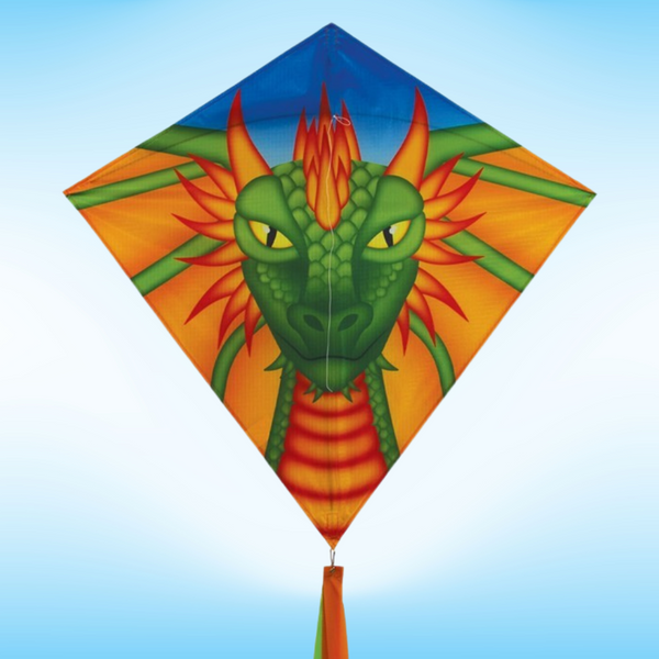 Diamond Kite - Dragon – Fly It Port A