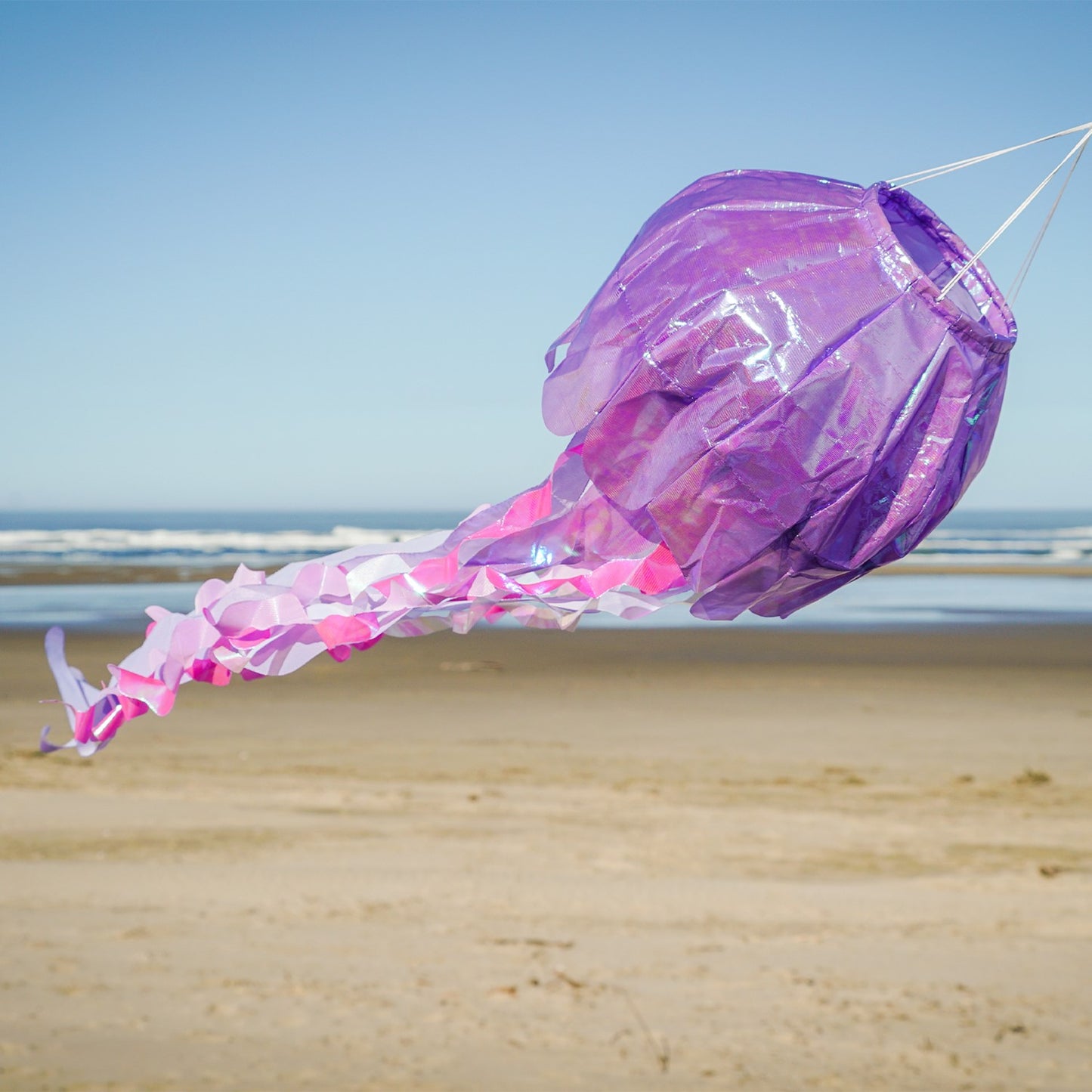 Jellyfish 3D Windsock - Purple Iridescent