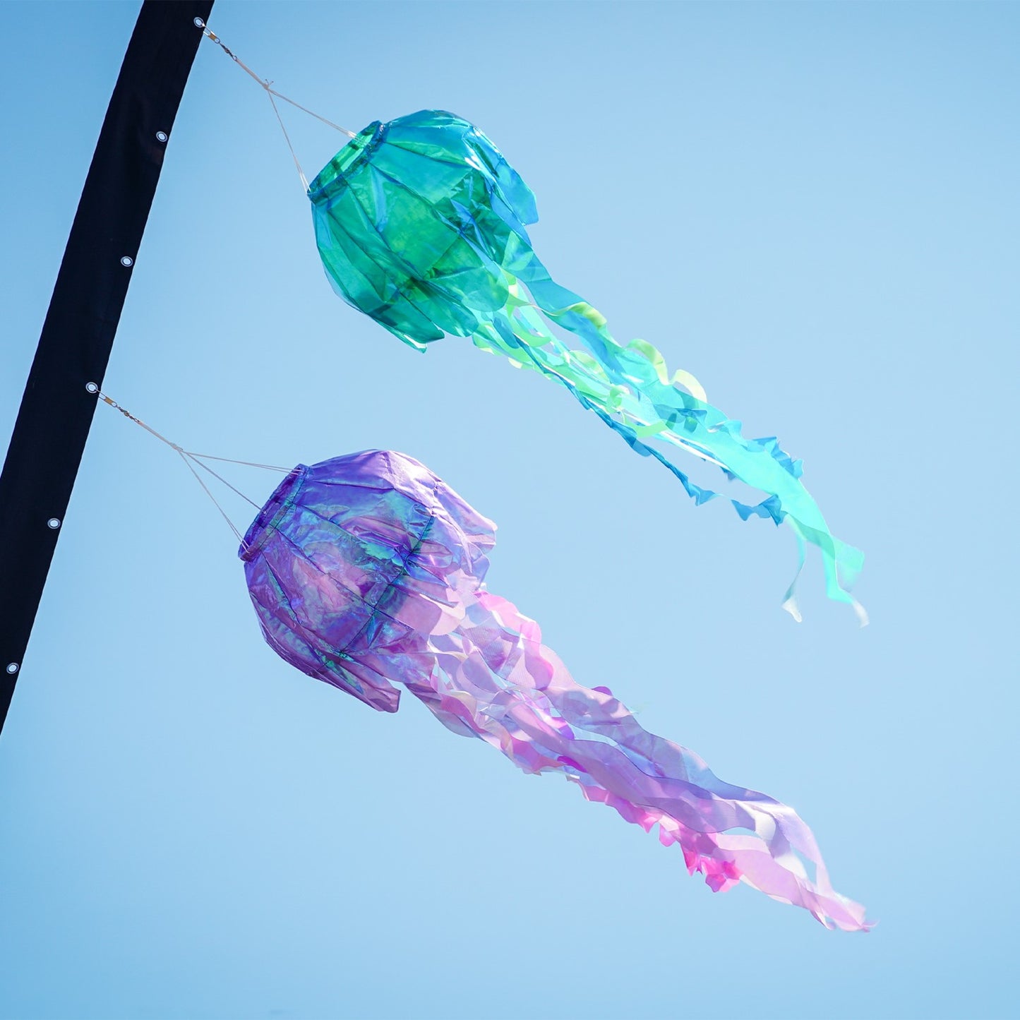 Jellyfish 3D Windsock - Purple Iridescent